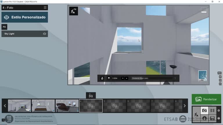 RV.S8.DR.V10 Lumion Renderización